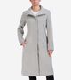 Women's Flared Dress Coat Light Grey